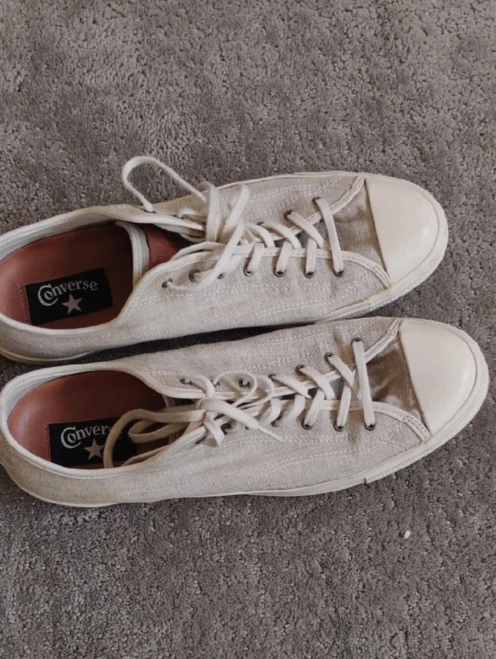 Converse All Stars. Men's 13. Light Beige. Excellent Condition. - Picture 8 of 8